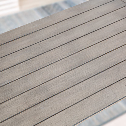 Hamarto 6 Pieces Aluminum Patio Conversation Sofa Set With Olefin Cushions For 5 Person