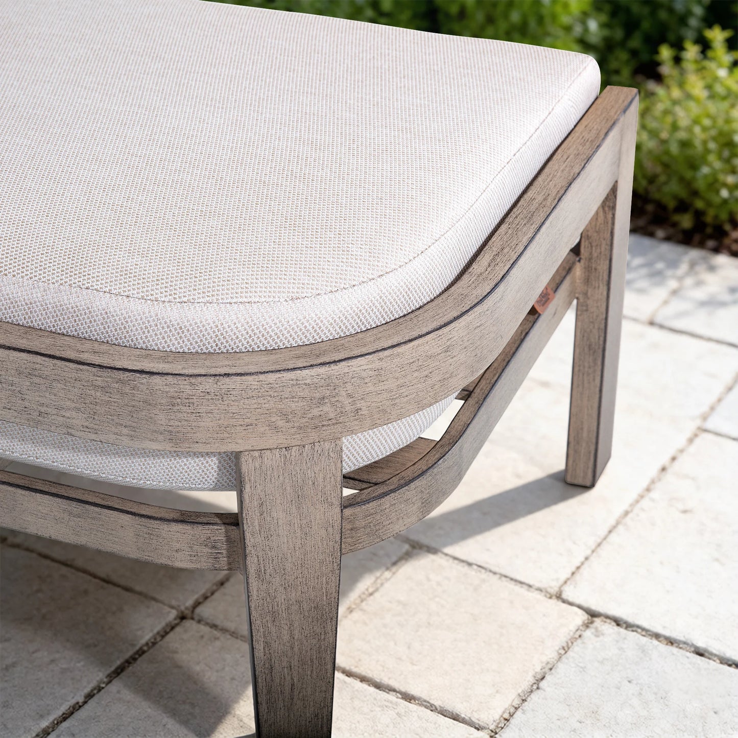 Harmonti Aluminum Patio Ottoman