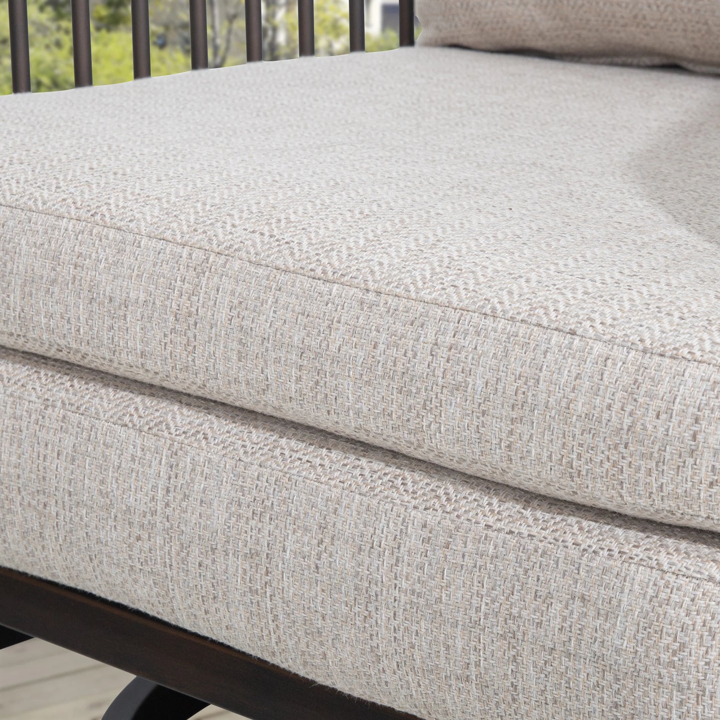 Asheville 2-Pieces Patio Aluminum Swivel Chair