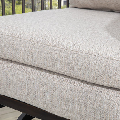 Asheville 2-Pieces Patio Aluminum Swivel Chair