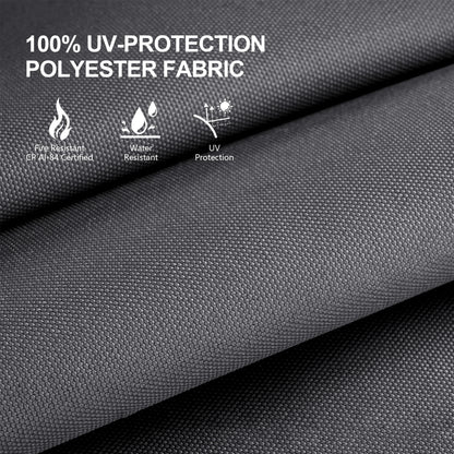 PATIO TREE 12Ft x 16Ft Patio Aluminum Retractable Pergola with Sun Shade Canopy Modern Backyard Deck