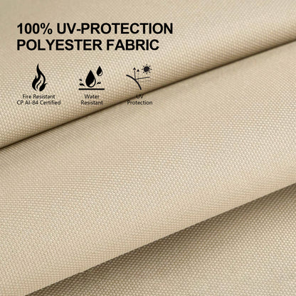 PATIO TREE 12Ft x 16Ft Patio Aluminum Retractable Pergola with Sun Shade Canopy Modern Backyard Deck