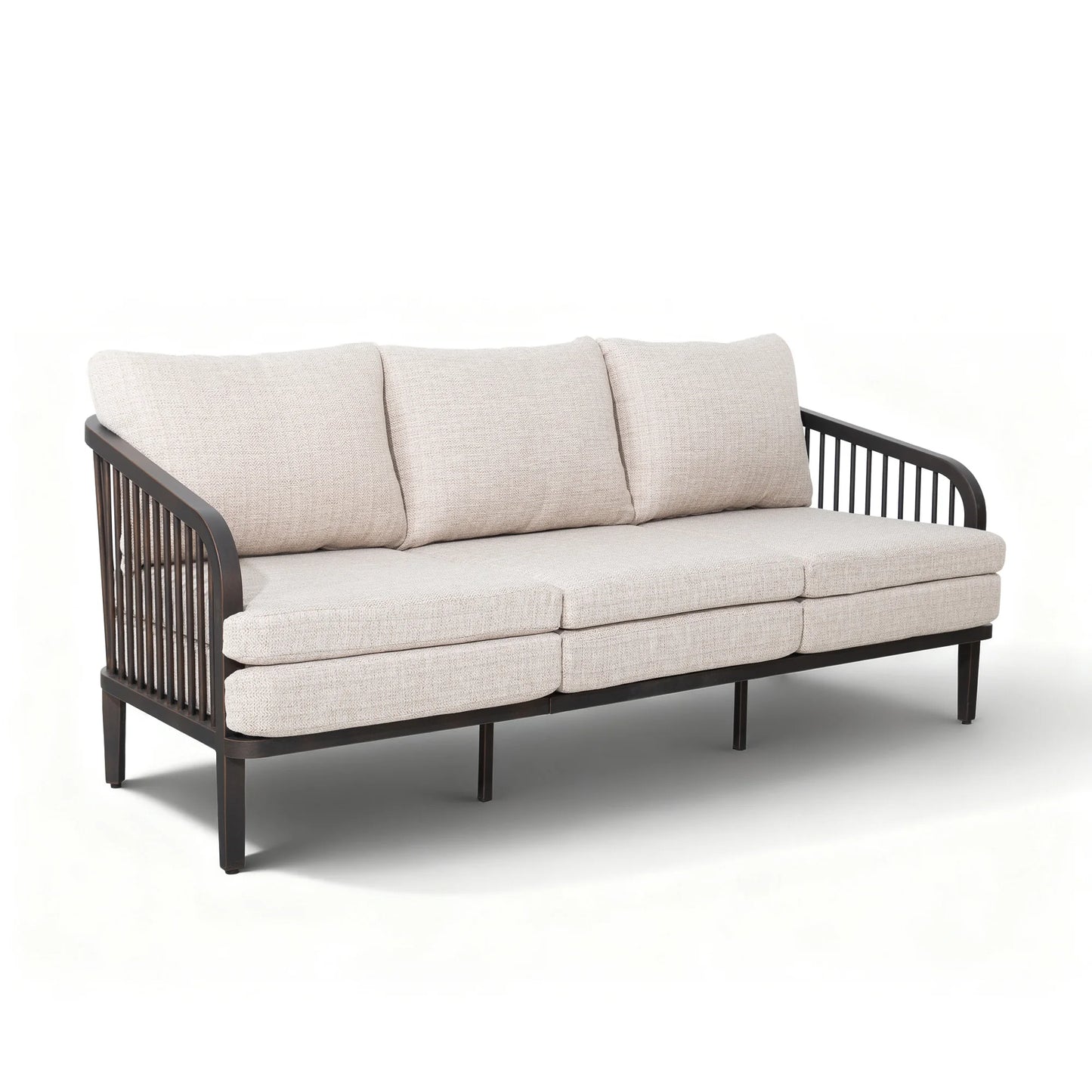 ASHEVILLE Aluminum Outdoor Lounge Sofa
