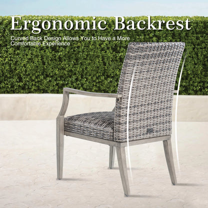 Allure 7-Piece Patio Rectangular Dining Set For 6 Person