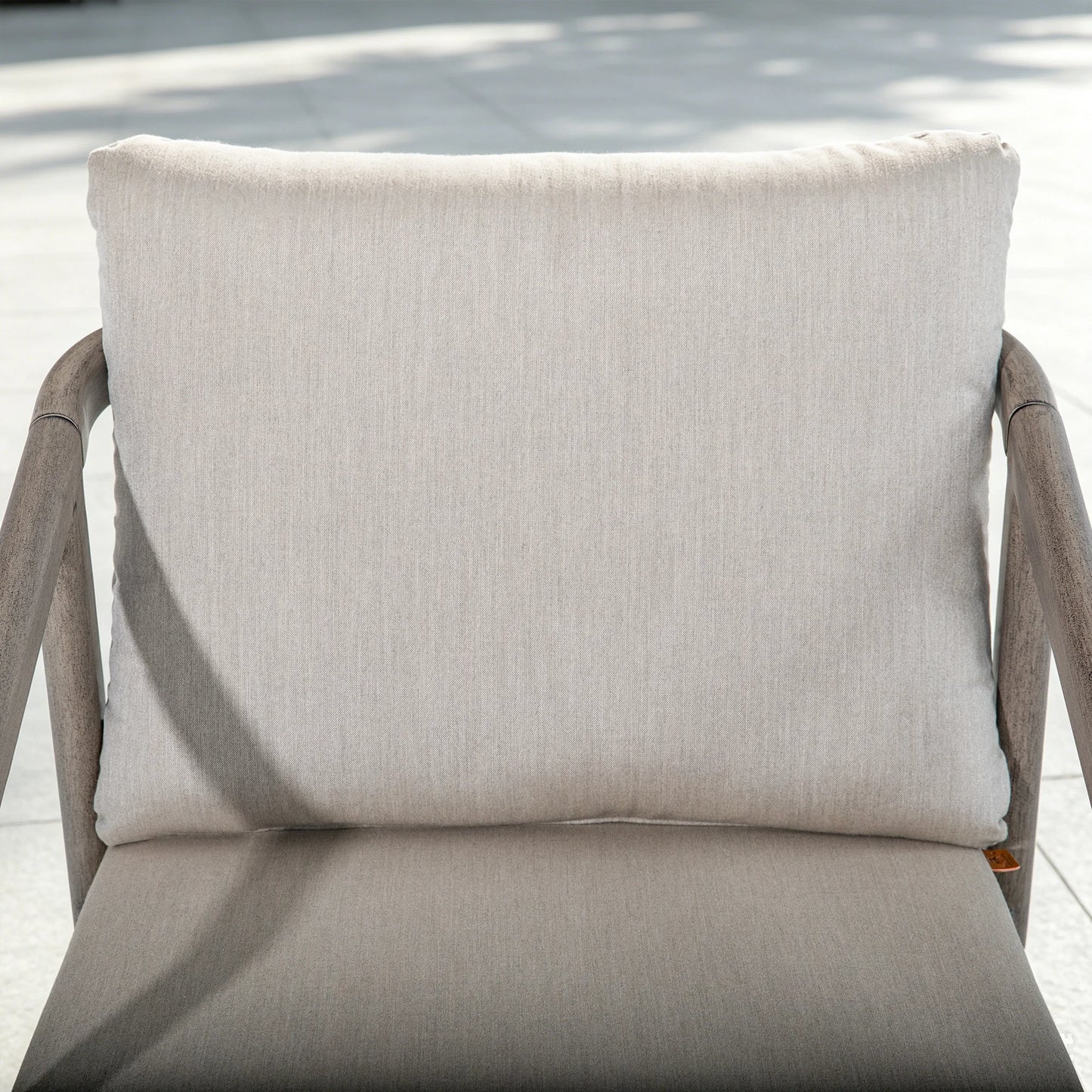 Amalfi Wraparound Aluminum Patio Dining Chair Set