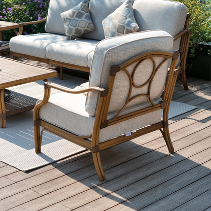 Arcadia 2 Pieces Aluminum Patio Lounge Chair