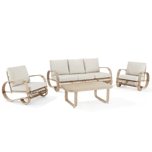 Arsterie 4 Pieces Patio Sofa Set 