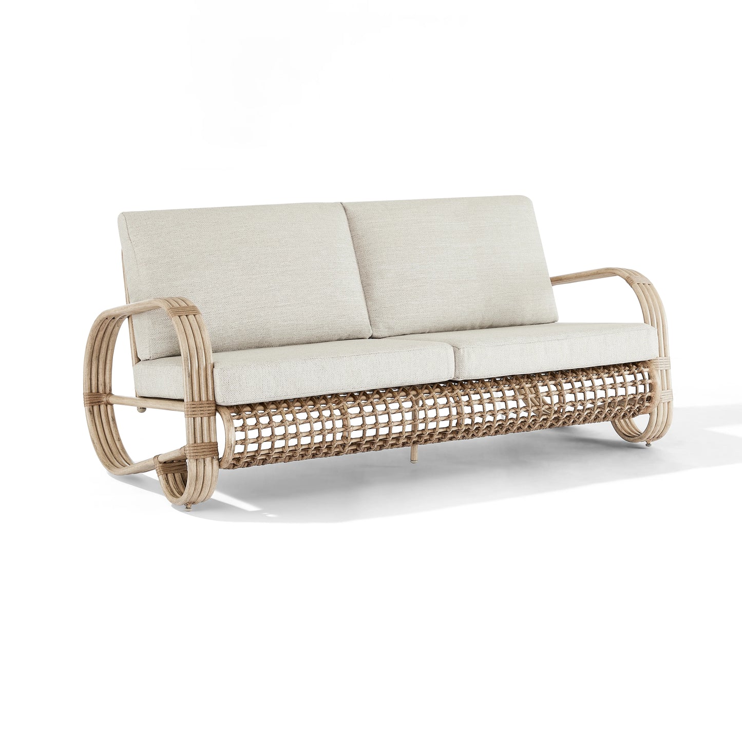 Arsterie Patio Aluminum Loveseat
