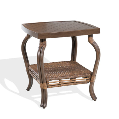 Arsterie Patio Square Side Table