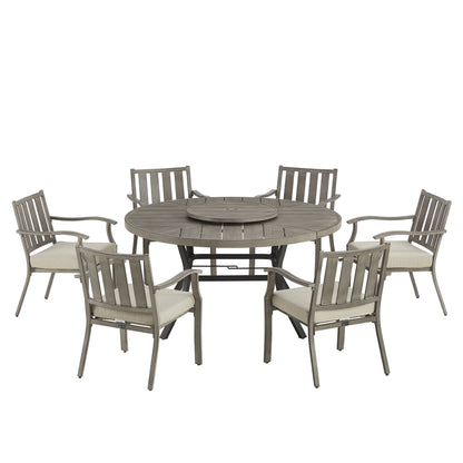 Azur Patio Round Dining Set By Peak Home Funrishings