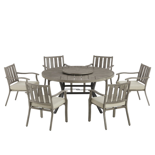 Azur Patio Round Dining Set By Peak Home Funrishings