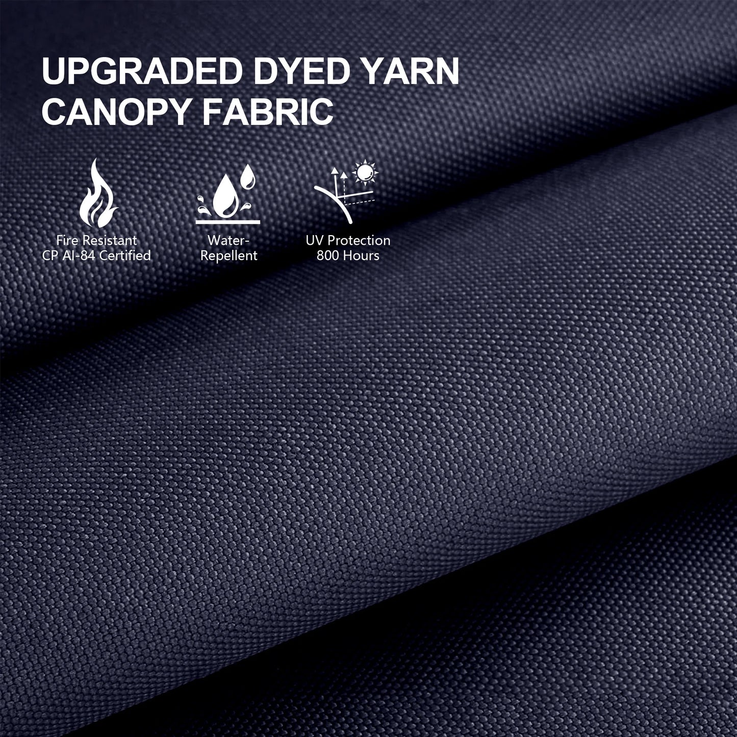 PATIO TREE Replacement Canopy For Retractable Shade Pergola