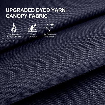 PATIO TREE Replacement Canopy For Retractable Shade Pergola