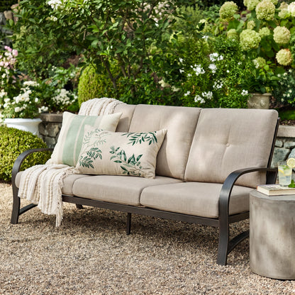 Chamber Aluminum 3-Seater Patio Sofa