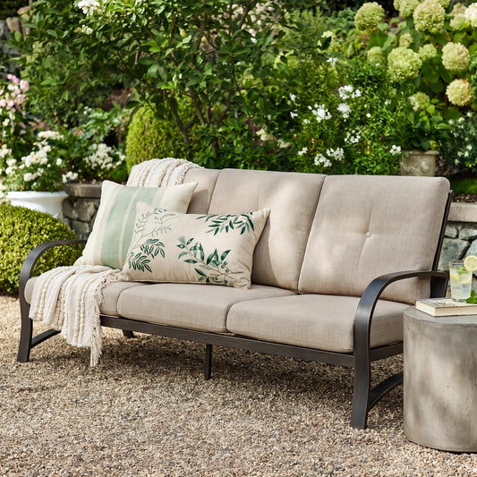 Chamber Aluminum 3-Seater Patio Sofa