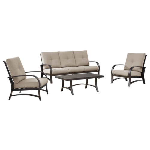 Chamber 4-Pieces Aluminum Conversation Sets
