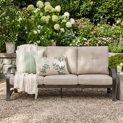 Chamber Aluminum 3-Seater Patio Sofa