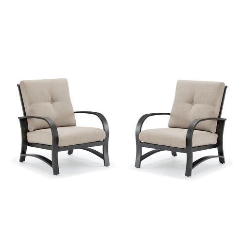 PEAK HOME Patio Aluminum Club Chair