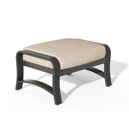 OPEN BOX I Chamber Outdoor Ottoman with Sunbrella® Cushion