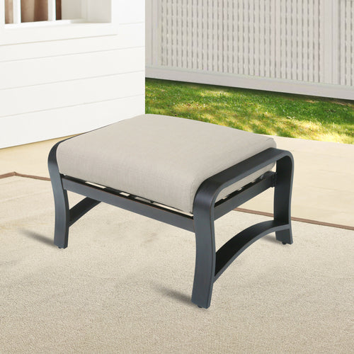 Chamber Outdoor Ottoman with Sunbrella® Cushion