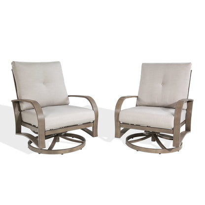 Chamber Swivel Club Chair Set