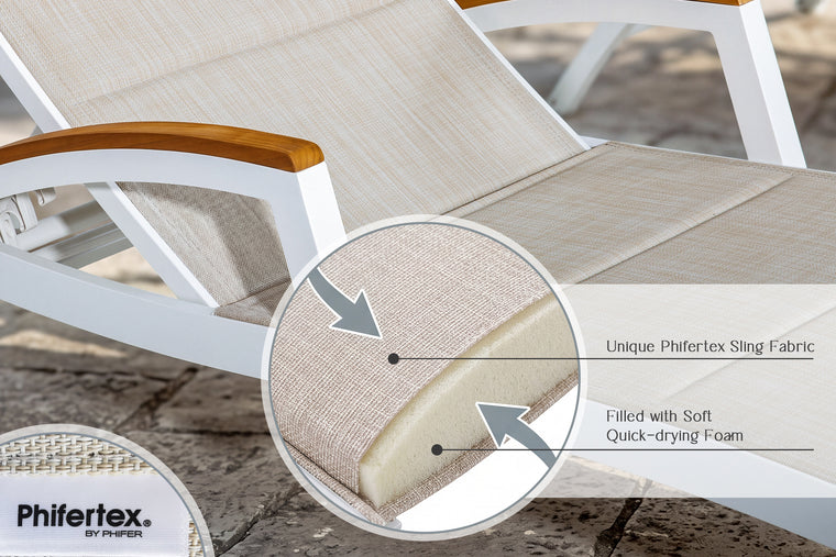 Phifertex® Fabric + Quick-Drying Foam