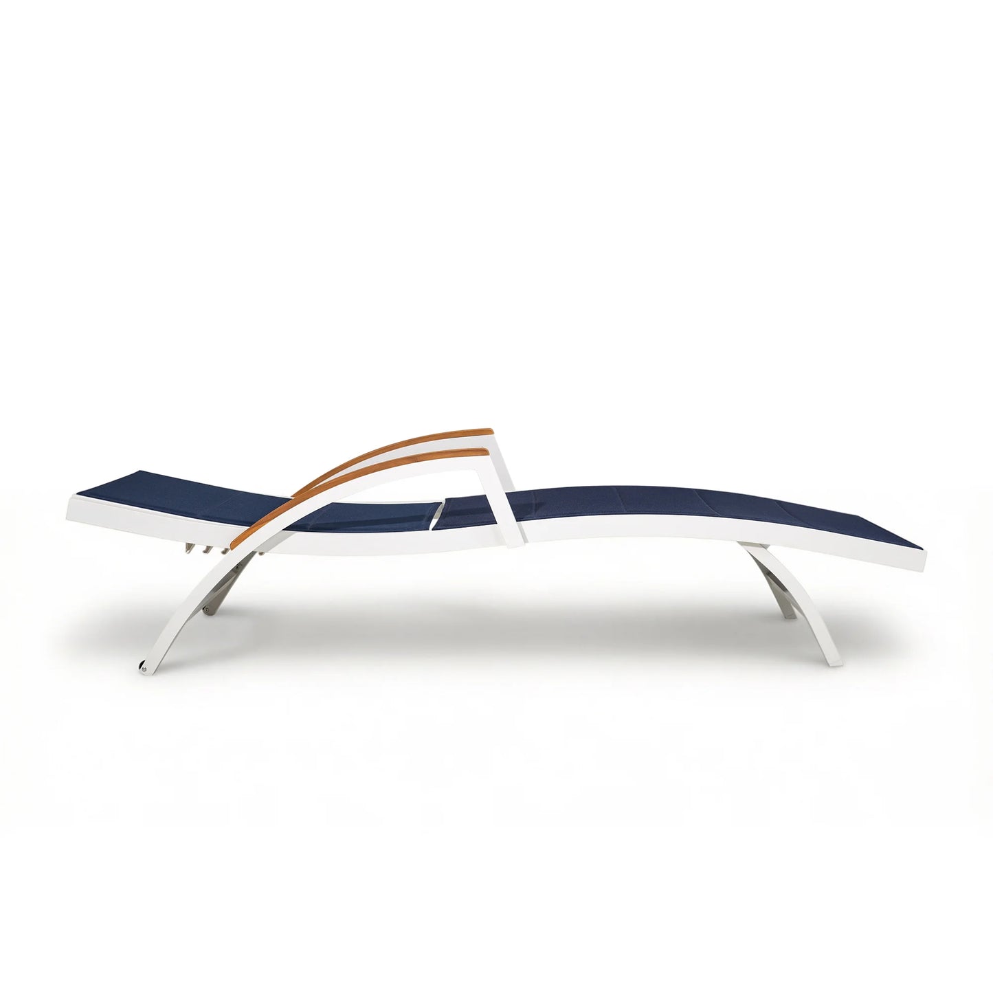 Chambray Patio Chaise Lounge Set of 2 With USA Phifertex® Textilene