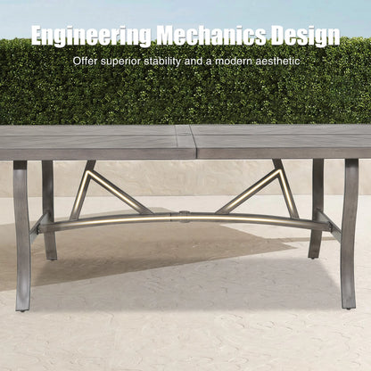 Tampa 9 Piece Rectangular Patio Dining Set