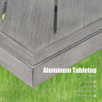 Tampa 9 Piece Rectangular Patio Dining Set