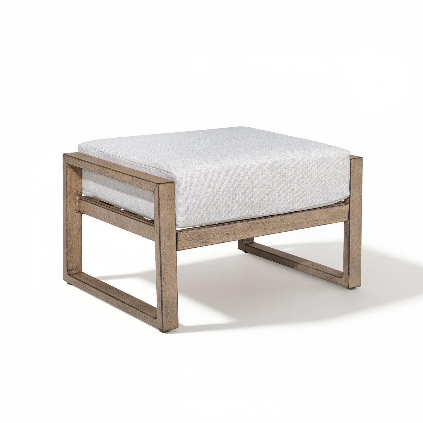 Hamarto Patio Aluminum Ottoman With Cushions
