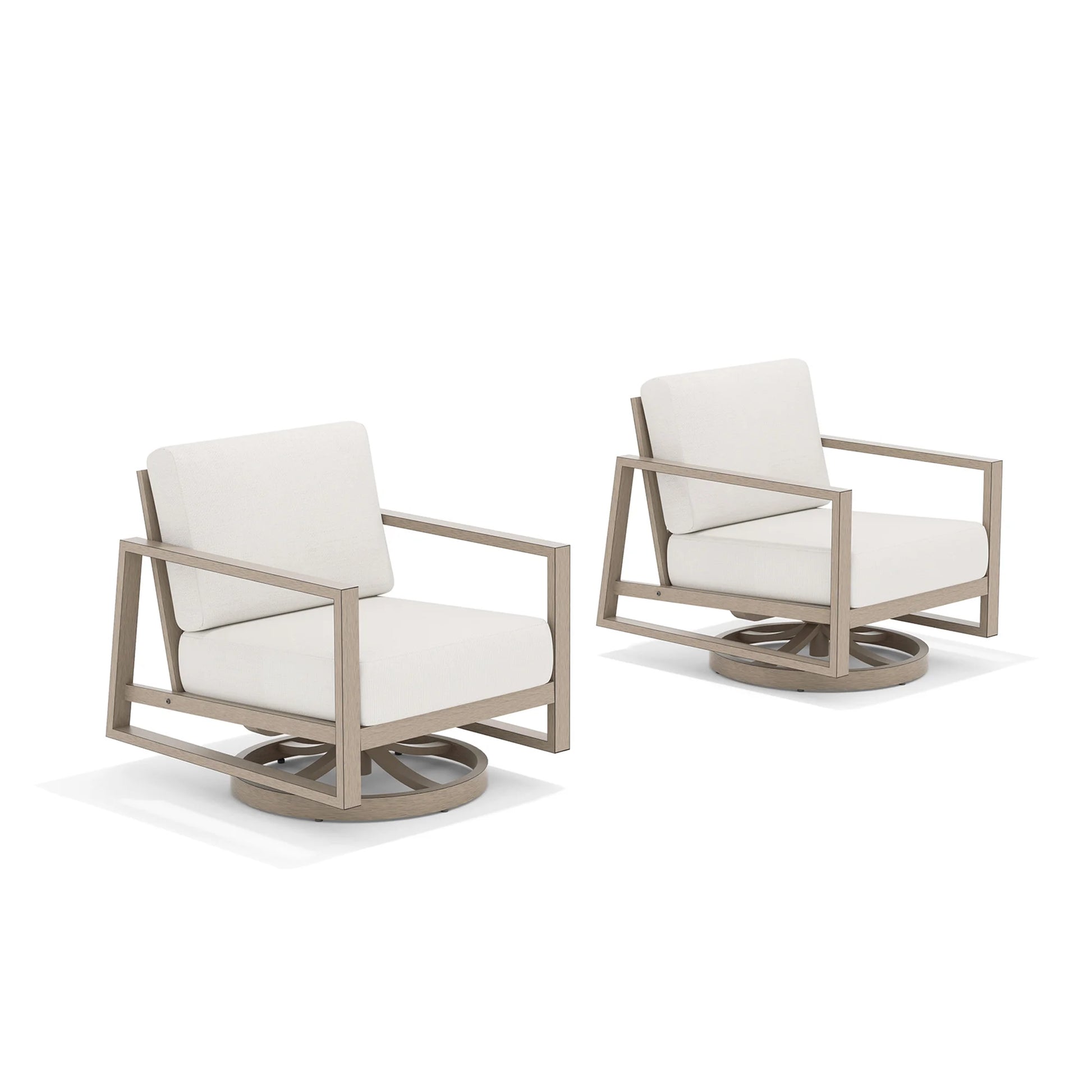 Hamarto 2 Person Aluminum Patio Bistro Set With Side Table