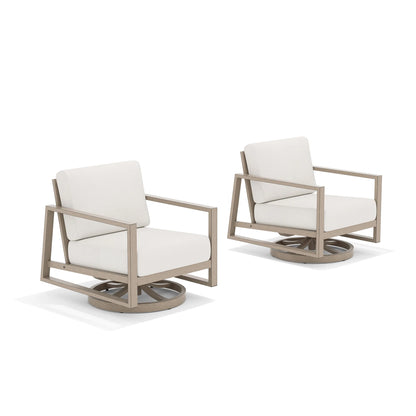 Hamarto 2 Person Aluminum Patio Bistro Set With Side Table