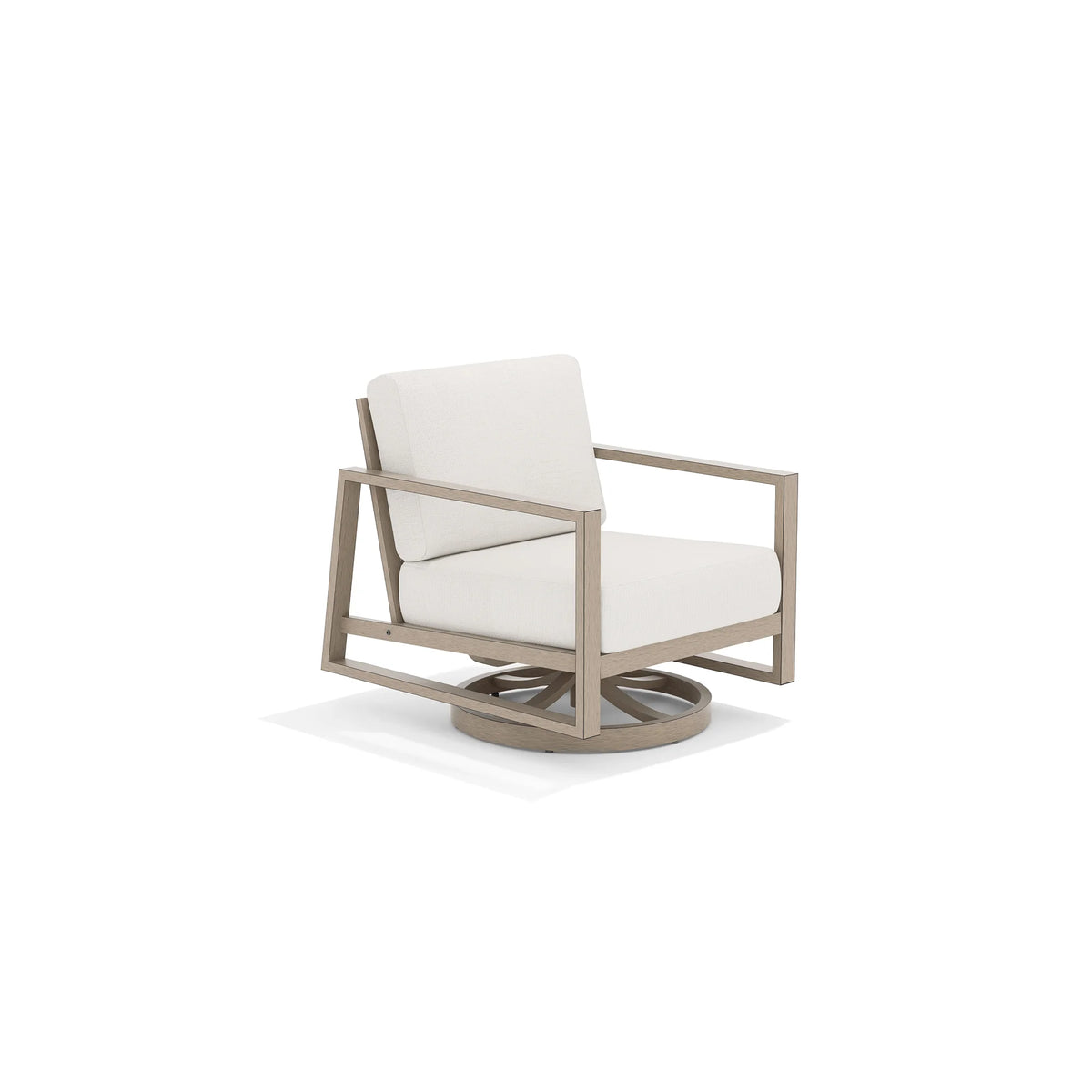 Hamarto Aluminum Patio Swivel Chairs