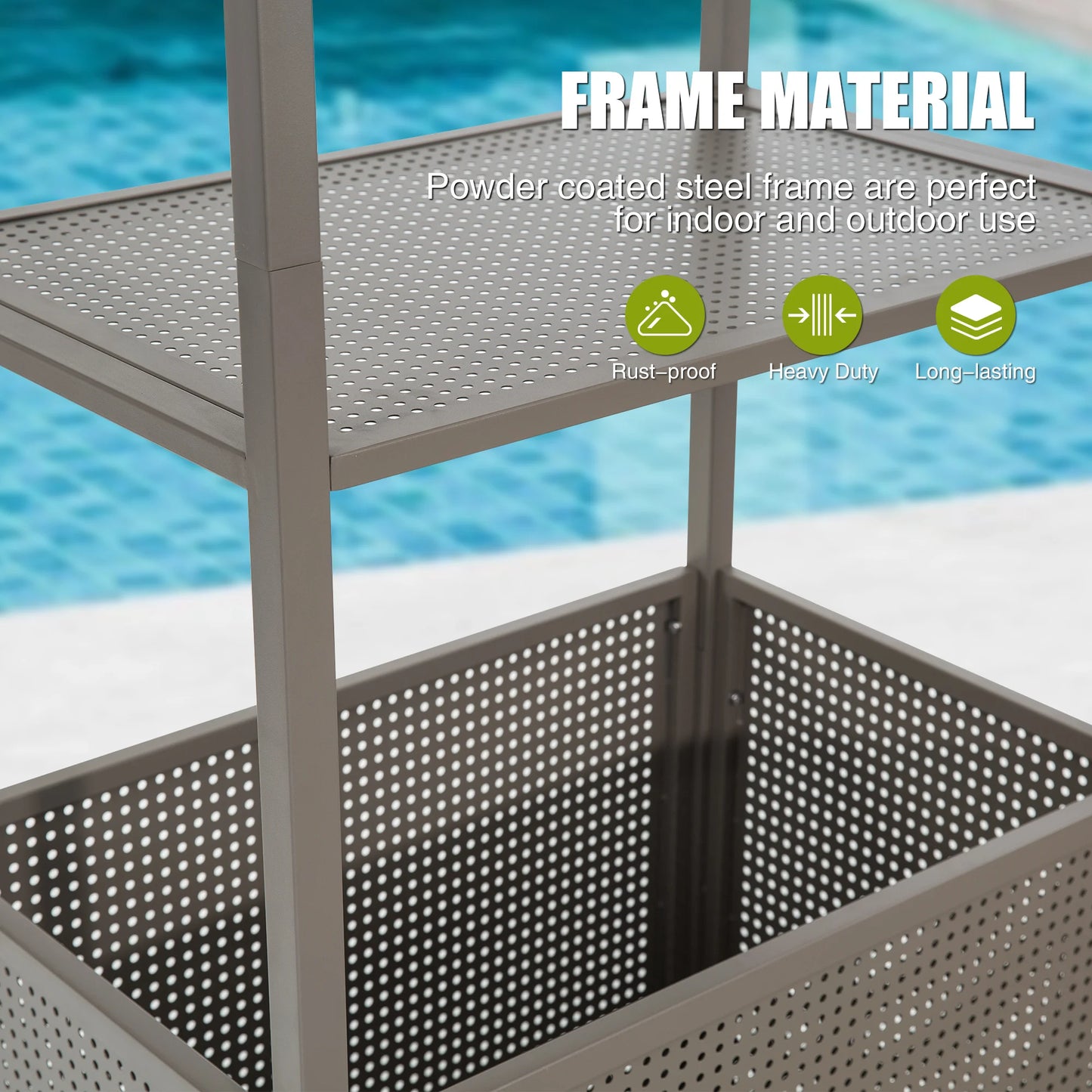 Harrisburg Pool Towel Stand 