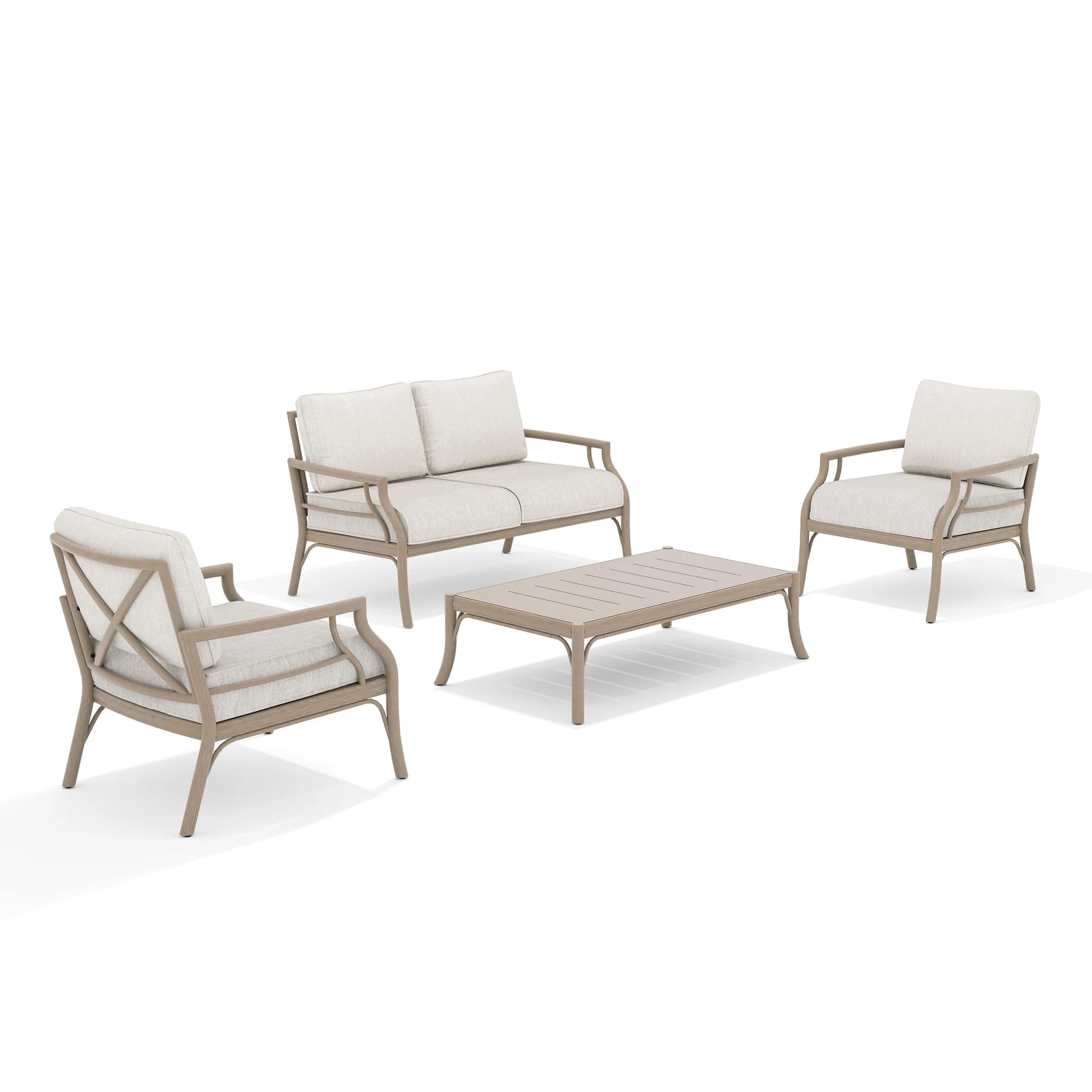 Lamando 4 Piece Patio Furniture Sets
