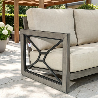 Marindo 6 Piece Patio Seating Set With Club Chair and Ottoman