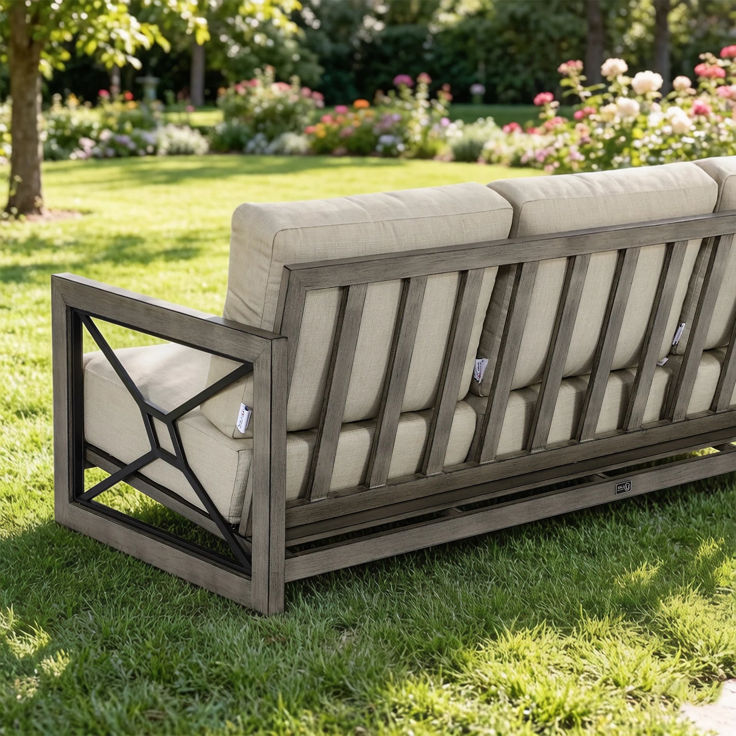 Marindo 6 Piece Patio Seating Set With Club Chair and Ottoman