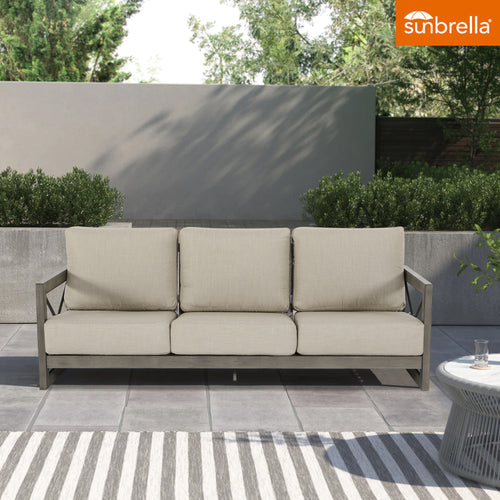 Marindo Patio Sofa With Sunbrella® Cushions