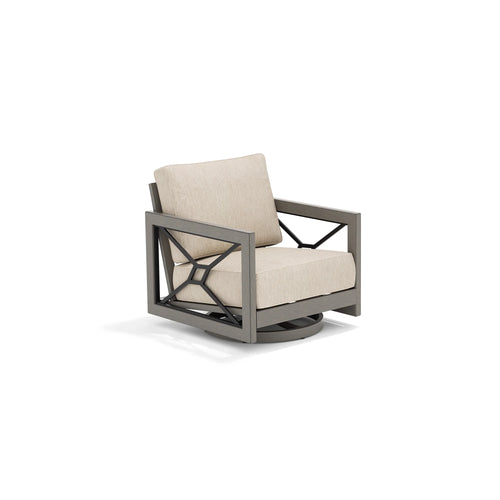 Swivel Chair with beige cushion
