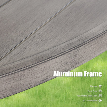 Azur Aluminum Patio Round Dining Table