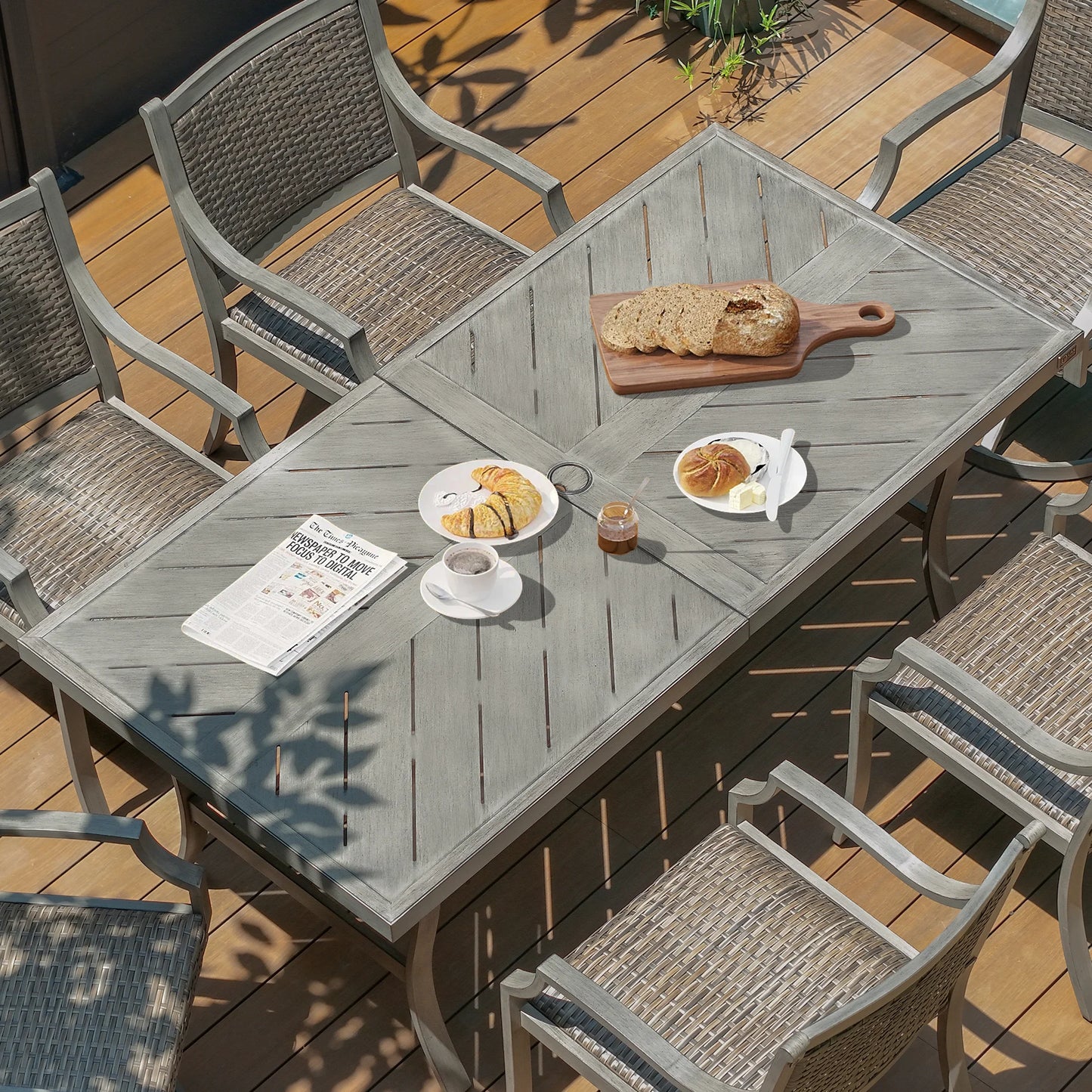 Ellis 70’’ Outdoor Rectangular Dining Table