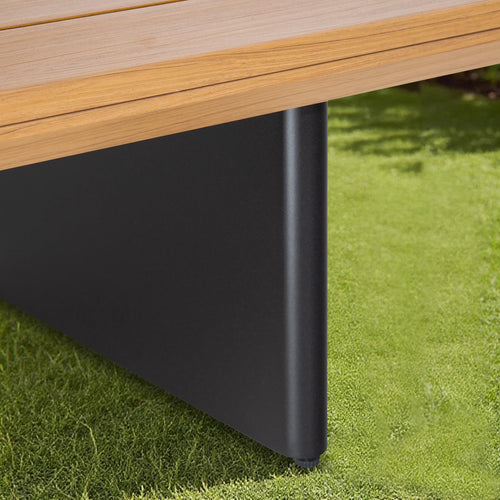 Sereno Outdoor Aluminum Rectangular Coffee Table