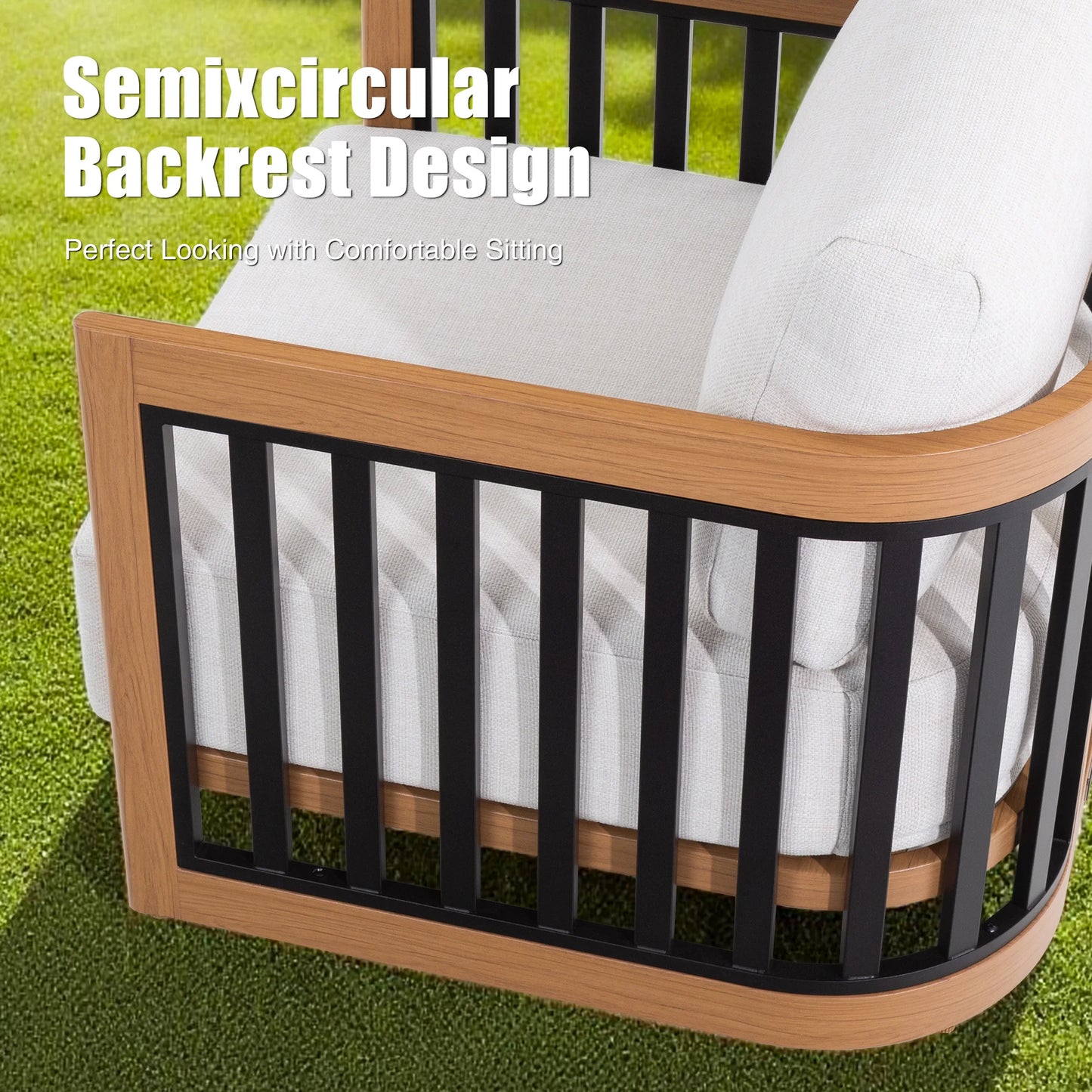 Sereno Aluminum Outdoor Armchair