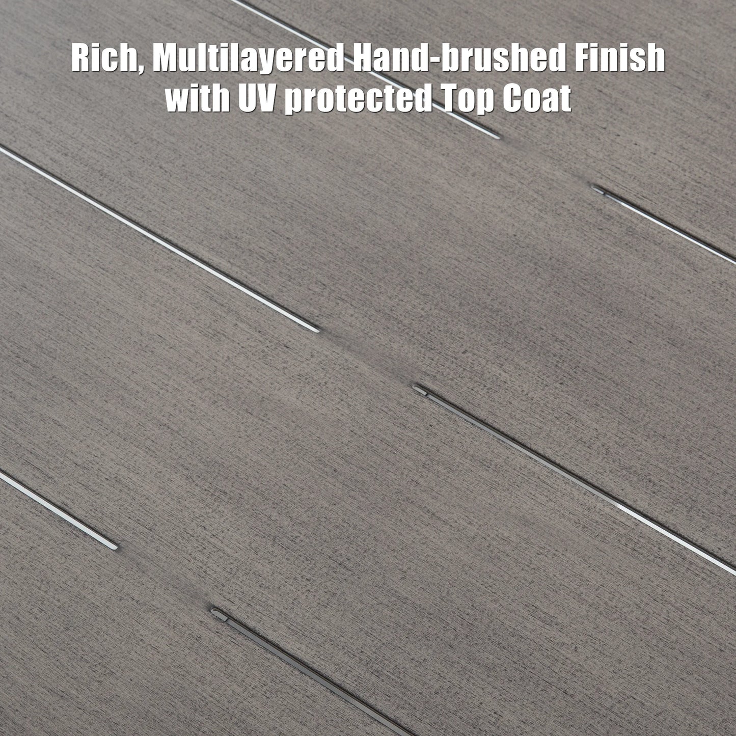 Sereno 4 Pieces Patio Sofa Set With Fixed Chairs and Round Coffee Table