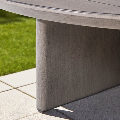 Sereno 4 Pieces Patio Sofa Set With Fixed Chairs and Round Coffee Table