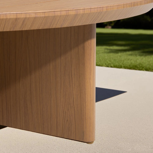 Sereno Aluminum Patio Round Coffee Table