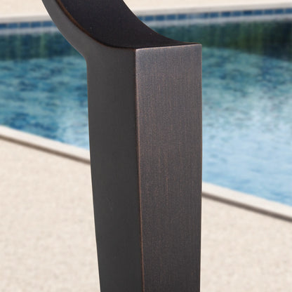 Tamarin Aluminum Patio Rectangular Dining Table