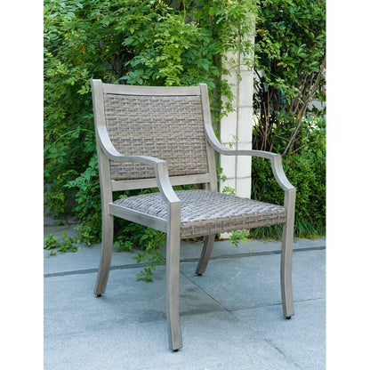 Tampa Outdoor Dining Arm Chair (Set of 2)