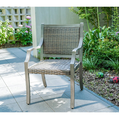Tampa Outdoor Dining Arm Chair (Set of 2)