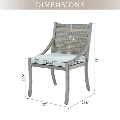 Tampa Outdoor Dining Chair (Set of 2)